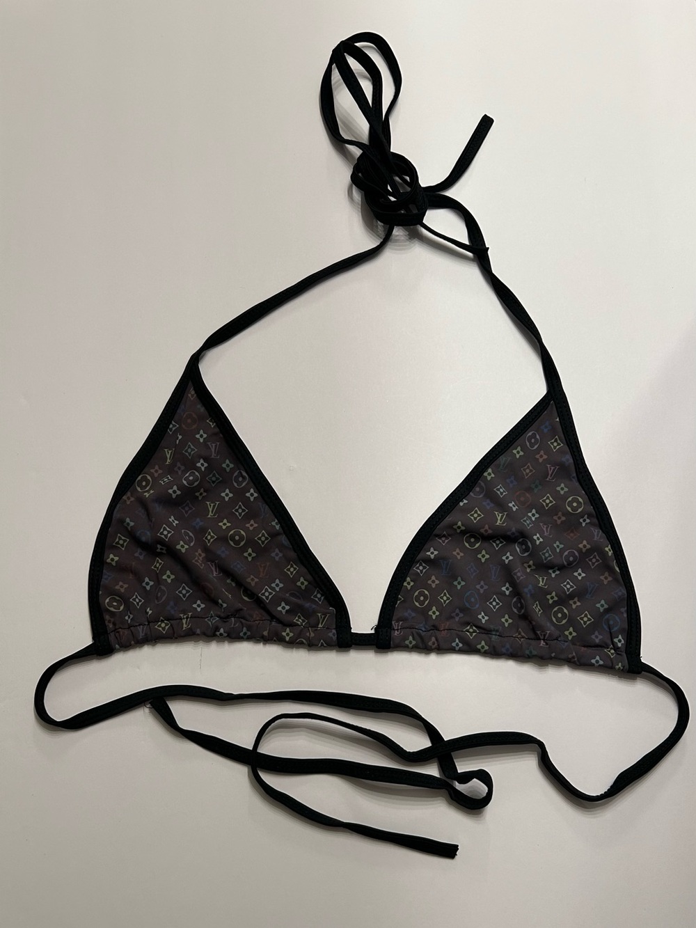 Black Triangle Bikini Top